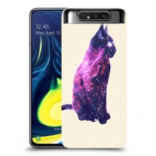 לילה מכושף כיסוי מגן קשיח מעוצב ל Samsung Galaxy A80 יחידה אחת סקרין מובייל