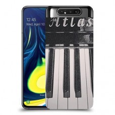 פסנתר Soul כיסוי מגן קשיח מעוצב ל Samsung Galaxy A80 יחידה אחת סקרין מובייל