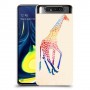 קשת ג 'ירפה כיסוי מגן קשיח מעוצב ל Samsung Galaxy A80 יחידה אחת סקרין מובייל