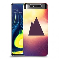 שטח פירמידים כיסוי מגן קשיח מעוצב ל Samsung Galaxy A80 יחידה אחת סקרין מובייל