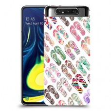 צעדים שאתה עוזב כיסוי מגן קשיח מעוצב ל Samsung Galaxy A80 יחידה אחת סקרין מובייל