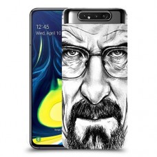 קפדני כיסוי מגן קשיח מעוצב ל Samsung Galaxy A80 יחידה אחת סקרין מובייל
