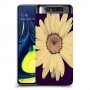 חמניות בשחור כיסוי מגן קשיח מעוצב ל Samsung Galaxy A80 יחידה אחת סקרין מובייל
