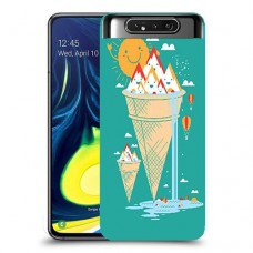 גלידה סאני כיסוי מגן קשיח מעוצב ל Samsung Galaxy A80 יחידה אחת סקרין מובייל