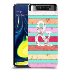 מגבת ו כיסוי מגן קשיח מעוצב ל Samsung Galaxy A80 יחידה אחת סקרין מובייל