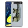 דוב לבן כיסוי מגן קשיח מעוצב ל Samsung Galaxy A80 יחידה אחת סקרין מובייל