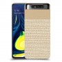 נקודות לבנות כיסוי מגן קשיח מעוצב ל Samsung Galaxy A80 יחידה אחת סקרין מובייל