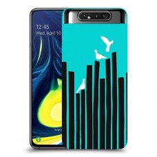 מי גבוה יותר כיסוי מגן קשיח מעוצב ל Samsung Galaxy A80 יחידה אחת סקרין מובייל