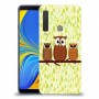 משפחת ינשוף כיסוי מגן קשיח מעוצב ל Samsung Galaxy A9 (2018) יחידה אחת סקרין מובייל