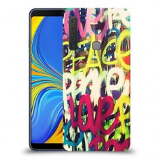 אהבת שלום כיסוי מגן קשיח מעוצב ל Samsung Galaxy A9 (2018) יחידה אחת סקרין מובייל