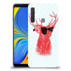 אדג אדום במשקפיים כיסוי מגן קשיח מעוצב ל Samsung Galaxy A9 (2018) יחידה אחת סקרין מובייל
