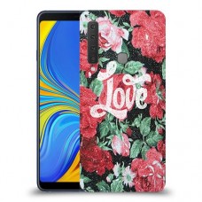 רוז אהבה כיסוי מגן קשיח מעוצב ל Samsung Galaxy A9 (2018) יחידה אחת סקרין מובייל