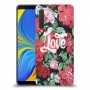רוז אהבה כיסוי מגן קשיח מעוצב ל Samsung Galaxy A9 (2018) יחידה אחת סקרין מובייל