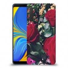 ורדים כיסוי מגן קשיח מעוצב ל Samsung Galaxy A9 (2018) יחידה אחת סקרין מובייל