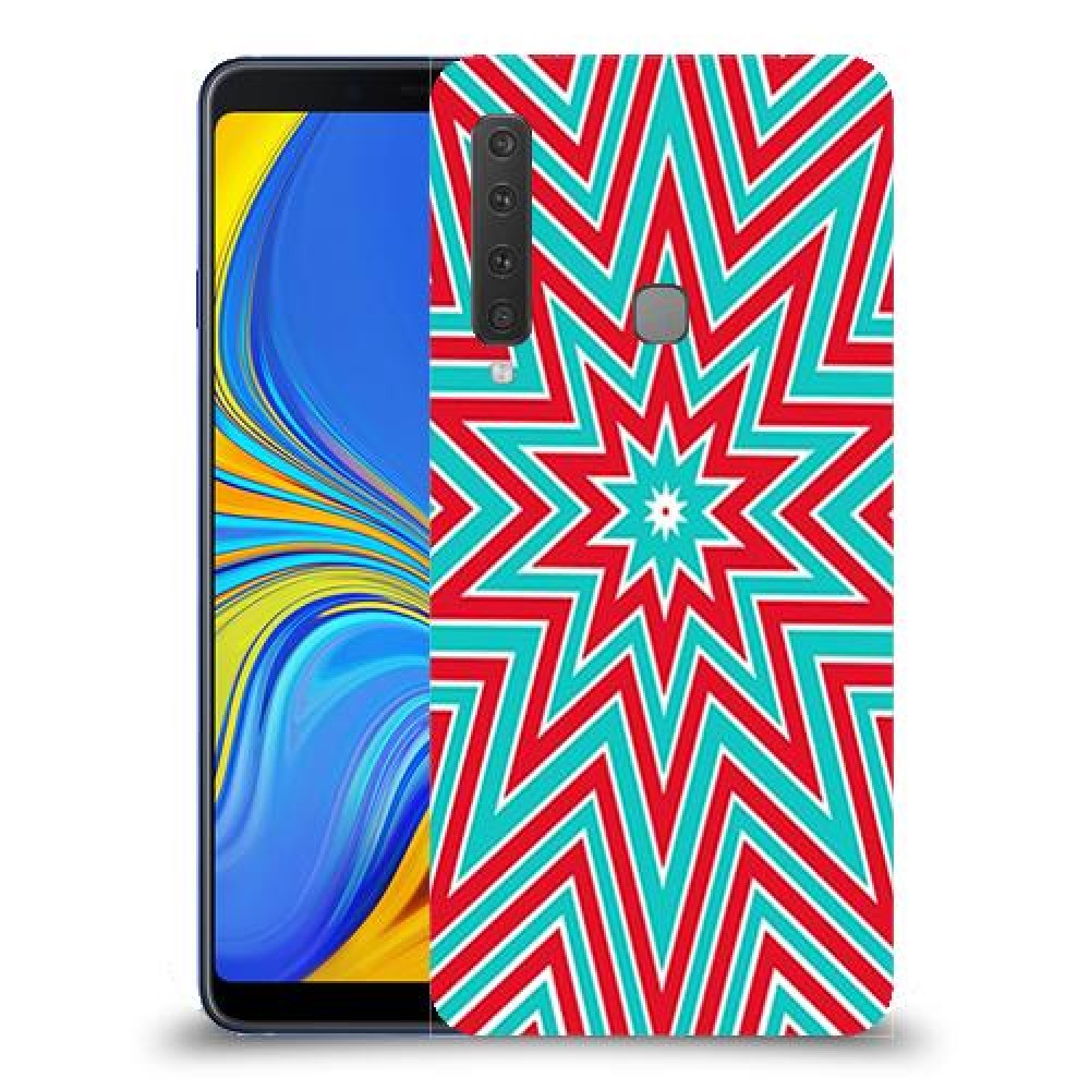 צבעי שלג כיסוי מגן קשיח מעוצב ל Samsung Galaxy A9 (2018) יחידה אחת סקרין מובייל