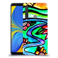 ויטראז 'תמונה כיסוי מגן קשיח מעוצב ל Samsung Galaxy A9 (2018) יחידה אחת סקרין מובייל