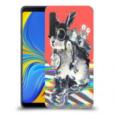ארנבון מוזר כיסוי מגן קשיח מעוצב ל Samsung Galaxy A9 (2018) יחידה אחת סקרין מובייל