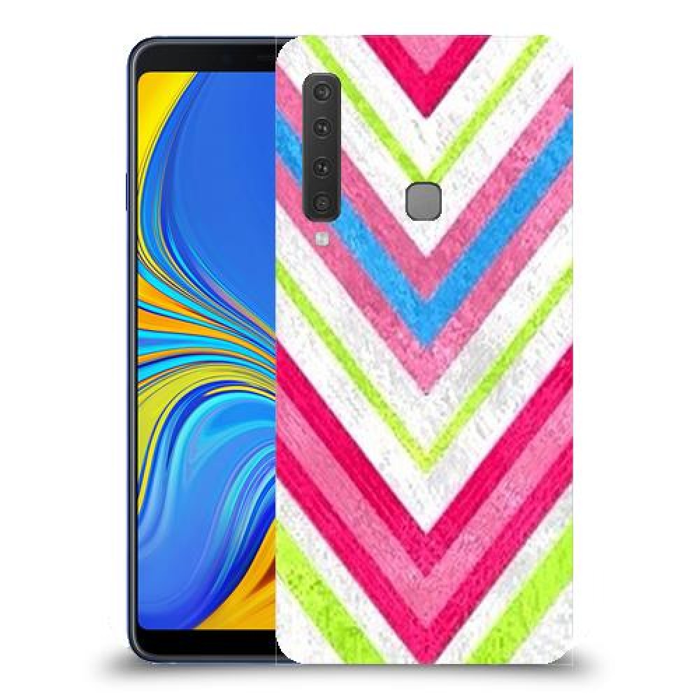 צבעים חשופים כיסוי מגן קשיח מעוצב ל Samsung Galaxy A9 (2018) יחידה אחת סקרין מובייל