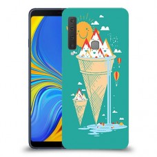 גלידה סאני כיסוי מגן קשיח מעוצב ל Samsung Galaxy A9 (2018) יחידה אחת סקרין מובייל