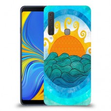 זריחה ליד הים כיסוי מגן קשיח מעוצב ל Samsung Galaxy A9 (2018) יחידה אחת סקרין מובייל