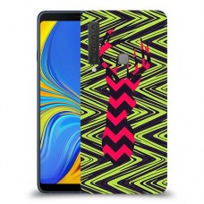 עניבה על גרין כיסוי מגן קשיח מעוצב ל Samsung Galaxy A9 (2018) יחידה אחת סקרין מובייל