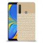 נקודות לבנות כיסוי מגן קשיח מעוצב ל Samsung Galaxy A9 (2018) יחידה אחת סקרין מובייל