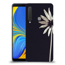 פרח לבן כיסוי מגן קשיח מעוצב ל Samsung Galaxy A9 (2018) יחידה אחת סקרין מובייל