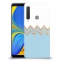 לבן כחול כיסוי מגן קשיח מעוצב ל Samsung Galaxy A9 (2018) יחידה אחת סקרין מובייל