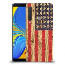 עץ ארצות הברית כיסוי מגן קשיח מעוצב ל Samsung Galaxy A9 (2018) יחידה אחת סקרין מובייל
