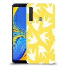 צהוב ציפור החיים כיסוי מגן קשיח מעוצב ל Samsung Galaxy A9 (2018) יחידה אחת סקרין מובייל