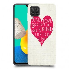 אהבה היא אדיבה כיסוי מגן קשיח מעוצב ל Samsung Galaxy M32 יחידה אחת סקרין מובייל
