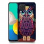 ינשוף הלילה כיסוי מגן קשיח מעוצב ל Samsung Galaxy M32 יחידה אחת סקרין מובייל