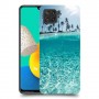 חופשה גן עדן כיסוי מגן קשיח מעוצב ל Samsung Galaxy M32 יחידה אחת סקרין מובייל