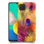 נוצת טווס כיסוי מגן קשיח מעוצב ל Samsung Galaxy M32 יחידה אחת סקרין מובייל