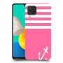 ורוד ימית כיסוי מגן קשיח מעוצב ל Samsung Galaxy M32 יחידה אחת סקרין מובייל