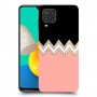 ורוד-לבן-לבן כיסוי מגן קשיח מעוצב ל Samsung Galaxy M32 יחידה אחת סקרין מובייל