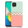 ורוד ירוק כיסוי מגן קשיח מעוצב ל Samsung Galaxy M32 יחידה אחת סקרין מובייל