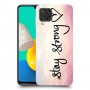 הישאר חזק כיסוי מגן קשיח מעוצב ל Samsung Galaxy M32 יחידה אחת סקרין מובייל
