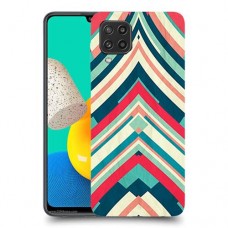 פסים בצבע כיסוי מגן קשיח מעוצב ל Samsung Galaxy M32 יחידה אחת סקרין מובייל