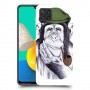 חשיבה קוף כיסוי מגן קשיח מעוצב ל Samsung Galaxy M32 יחידה אחת סקרין מובייל