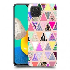 משולש הנאה כיסוי מגן קשיח מעוצב ל Samsung Galaxy M32 יחידה אחת סקרין מובייל