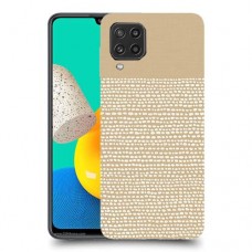 נקודות לבנות כיסוי מגן קשיח מעוצב ל Samsung Galaxy M32 יחידה אחת סקרין מובייל