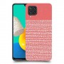 נקודות לבנות בורוד כיסוי מגן קשיח מעוצב ל Samsung Galaxy M32 יחידה אחת סקרין מובייל