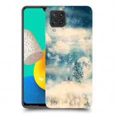 יופי חורף כיסוי מגן קשיח מעוצב ל Samsung Galaxy M32 יחידה אחת סקרין מובייל