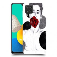נוכחות נשים כיסוי מגן קשיח מעוצב ל Samsung Galaxy M32 יחידה אחת סקרין מובייל