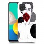 נוכחות נשים כיסוי מגן קשיח מעוצב ל Samsung Galaxy M32 יחידה אחת סקרין מובייל