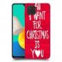 אתה עבור חג המולד כיסוי מגן קשיח מעוצב ל Samsung Galaxy M32 יחידה אחת סקרין מובייל