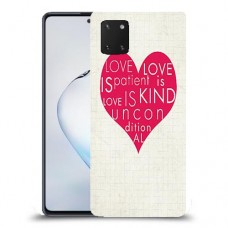אהבה היא אדיבה כיסוי מגן קשיח מעוצב ל Samsung Galaxy Note10 Lite יחידה אחת סקרין מובייל