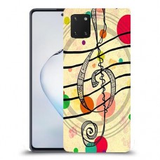 מוסיקה היא החיים שלי כיסוי מגן קשיח מעוצב ל Samsung Galaxy Note10 Lite יחידה אחת סקרין מובייל