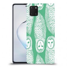ינשופים על ירוק כיסוי מגן קשיח מעוצב ל Samsung Galaxy Note10 Lite יחידה אחת סקרין מובייל